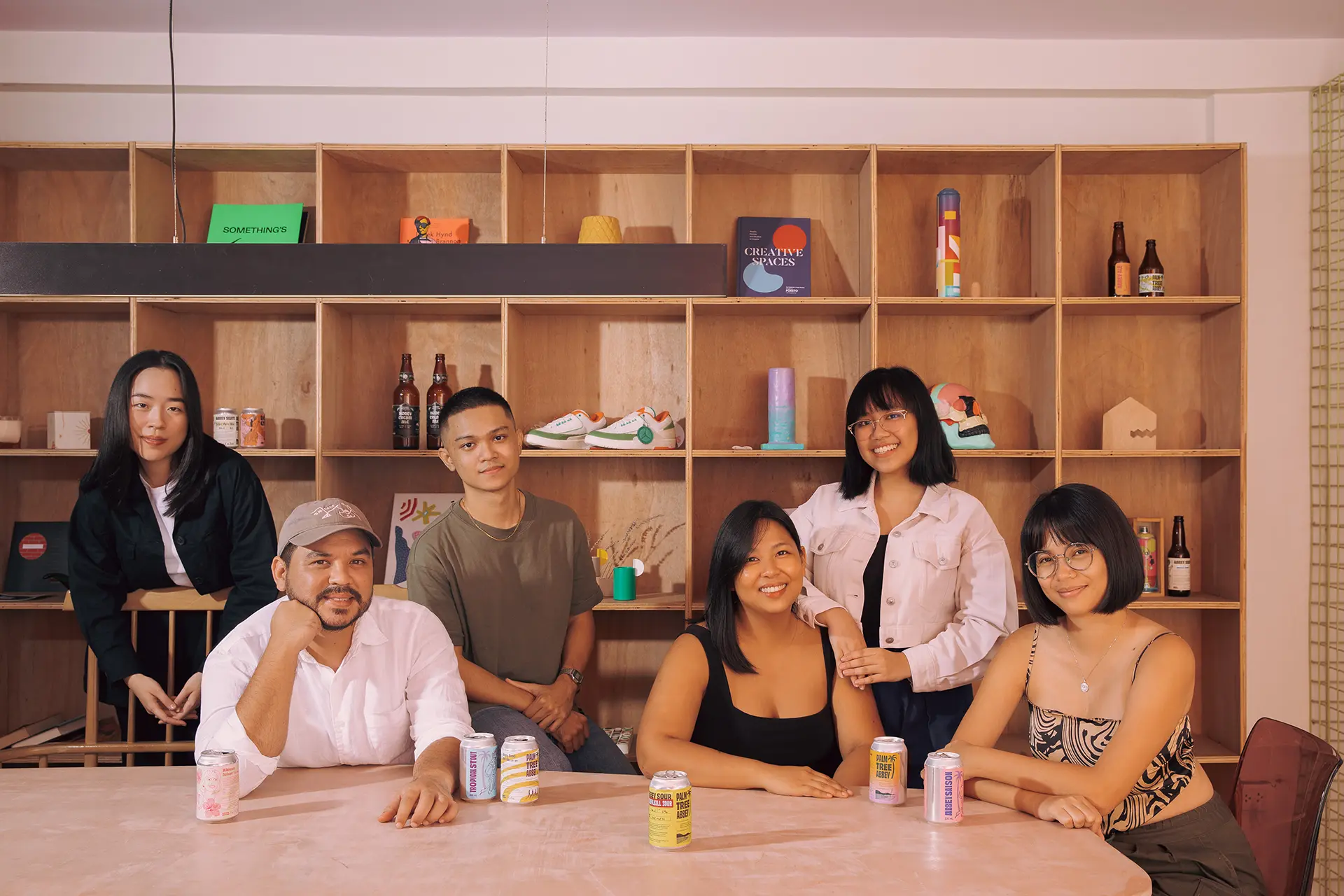 NS Design Team in Studio Common Area